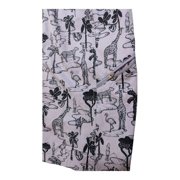 Stylish Black and White Graphic Athletic Shorts - Picture 9 of 13